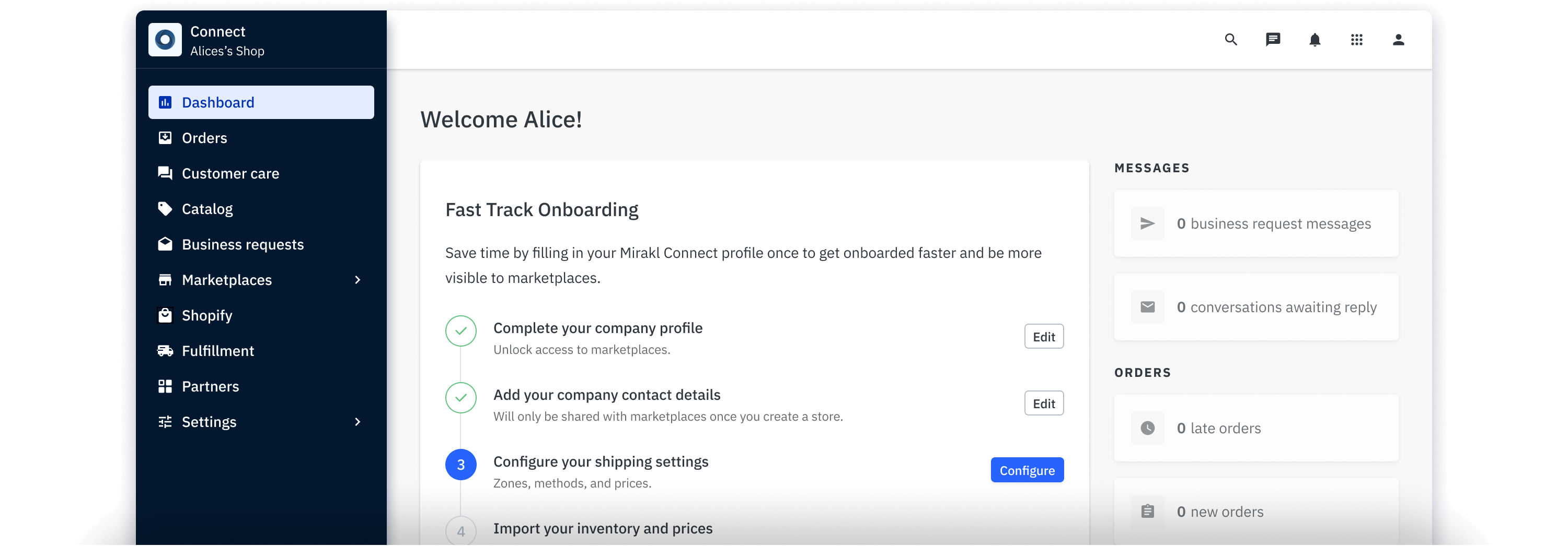 Mirakl Connect For Sellers